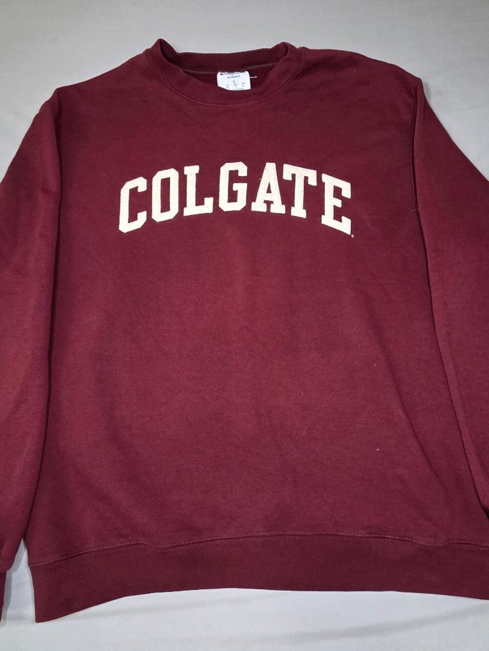 Champion Eco Authentic COLGATE Crew L Maroon